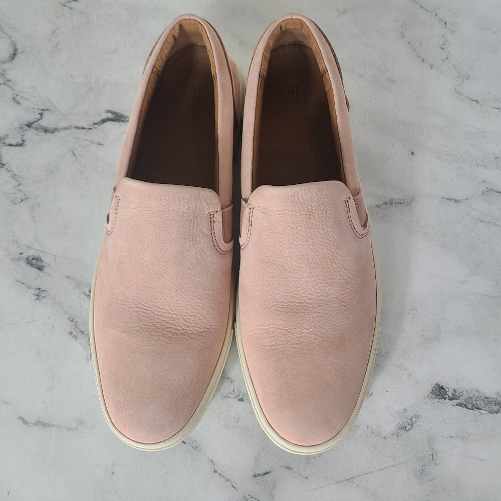 Frye Ivy Slip Blush Loafer 9.5 New With Box